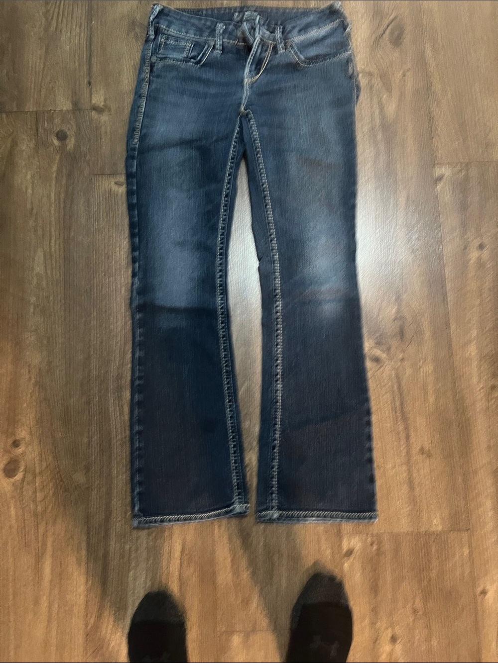 Silver Jeans Women's Dark Blue Bootcut Jeans
